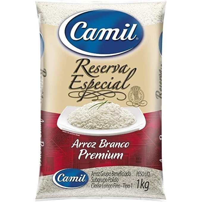 Arroz Branco Camil Kg T Reserva Esp Aqui Na Barcelos