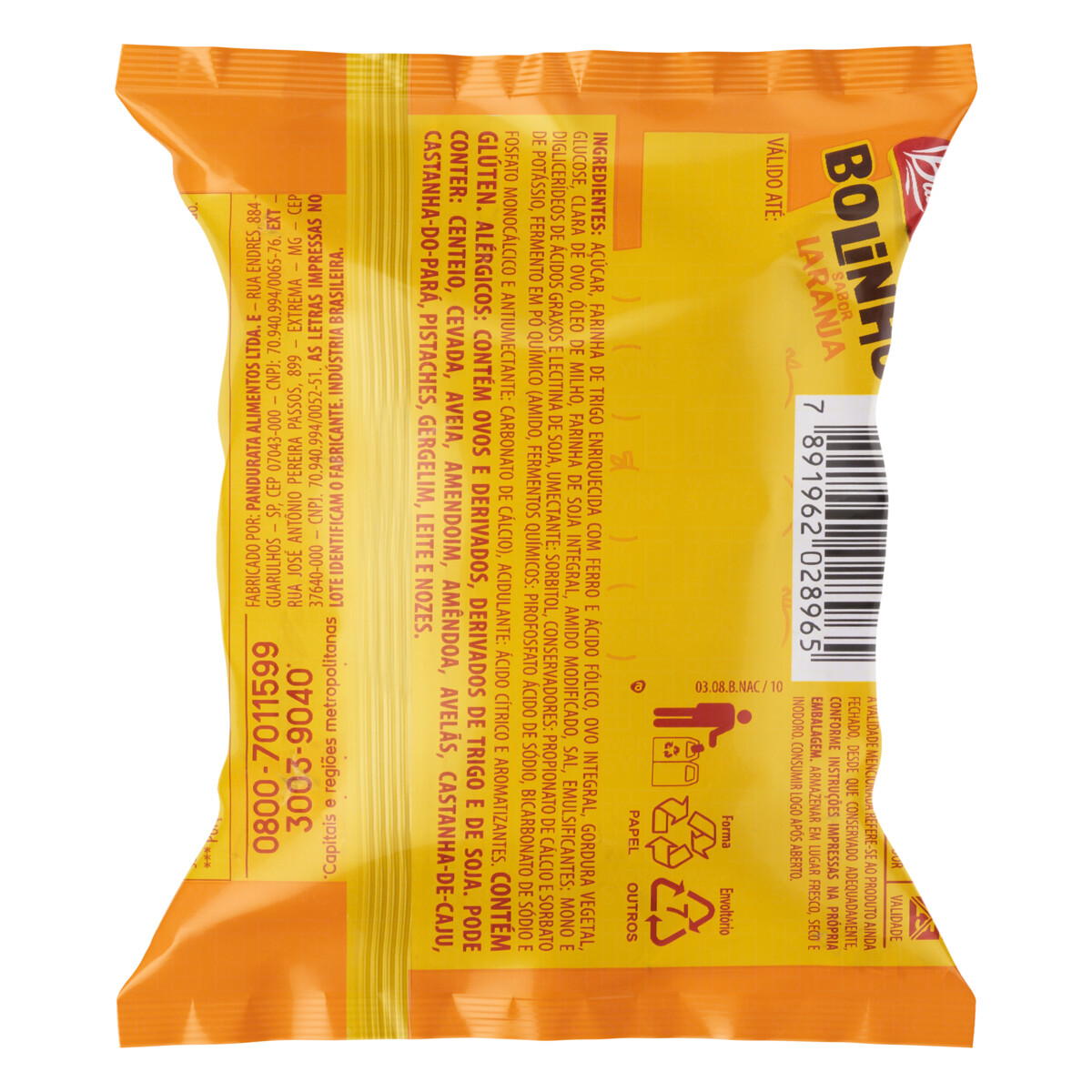 Bolinho Bauducco 40g Laranja é aqui na Barcelos