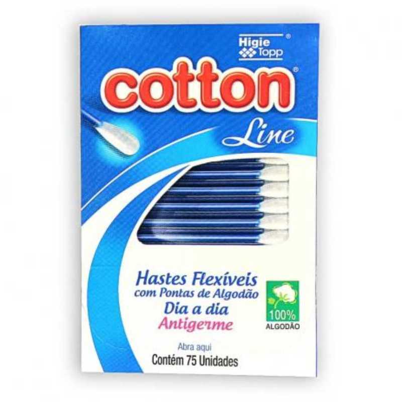 Hastes Flexivel Cotton Line 75un Hastes Flex é aqui na Barcelos