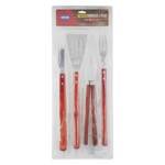 Conj.churrasco Mor Un 4pcs