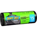 Saco de Lixo Dover Roll 15l Rec.rolo C/40un