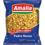 Macarrao C/semola Amalia 1kg Padre Nosso