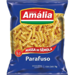 Macarrao C/semola Amalia 1kg Parafuso