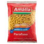 Macarrao C/ovos Amalia 500g Parafuso