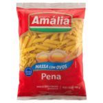 Macarrao C/ovos Amalia 500g Pena