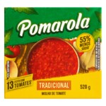 Molho Pomarola 520g Peneirado Trad.