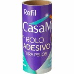 Refil Rolo Adesivo Casa Mia 21fl Tira Pelos