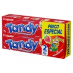 Creme Dental Tandy 2x50g Morango