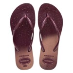 Sandalia Slim Gloss Havaianas Ter.roxa 33/34