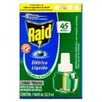 Repelente Eletrico Liq.raid 32,9ml 45 Noit.eucalip