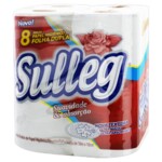 Papel Higienico Sulleg 8rl 30m Folha Dupla