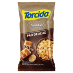 Salgadinho Lucky Torcida 60g Pao de Alho