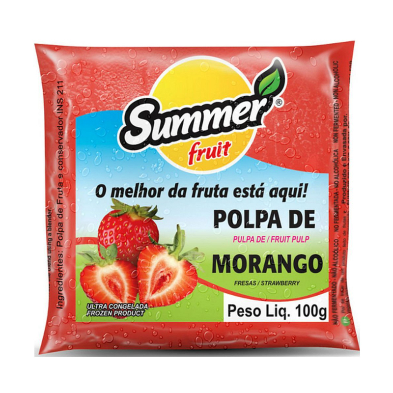 Smoothie de Maçã Alperce 100% Polpa de Fruta Alperce de Maçã - Embalagem  com 18 bandejas de 100 g - Polpa de Fruta e Purê