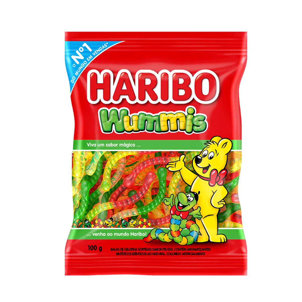 Bala De Gelatina Haribo 80g Wummis é Aqui Na Barcelos 0591